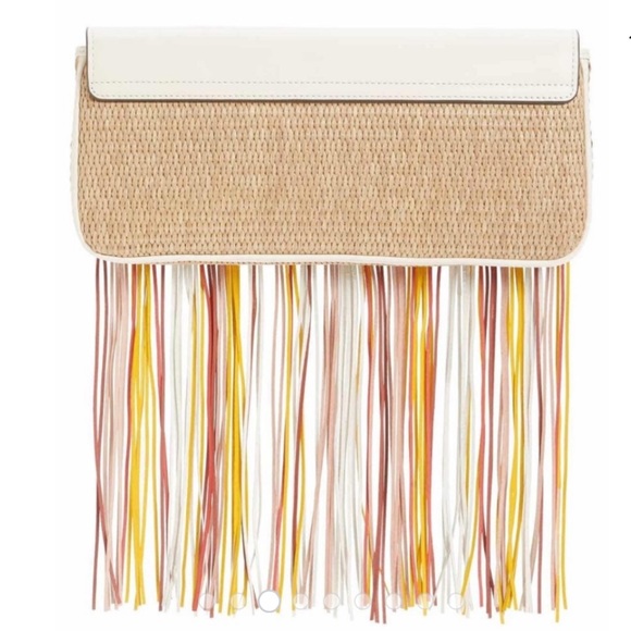 New Tory Burch Miller fringe clutch - Picture 3 of 11